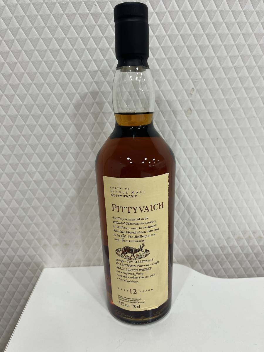 Ｇ「17430」PITTYVAICH ピティヴェアック (ピティヴァイク) 12年 花と動物シリーズ 700ml　ウイスキー