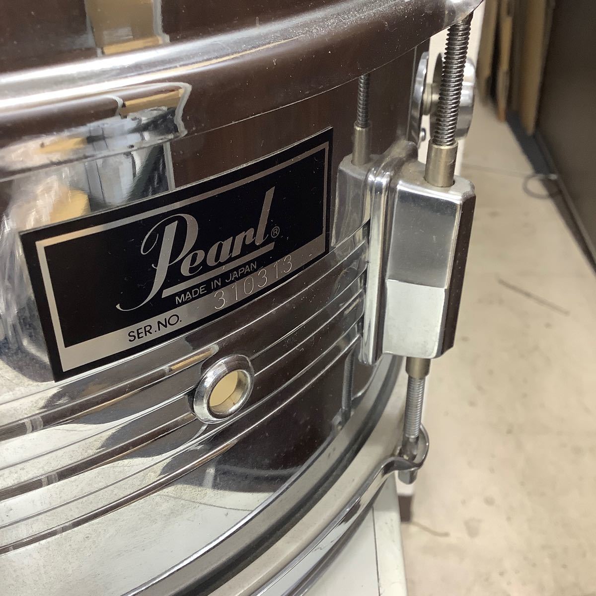 Pearl パール スネアドラム モデル不明 現状品 ジャンク扱い