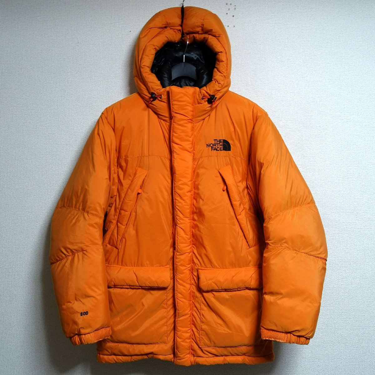 THE NORTH FACE ノースフェイス ヒマラヤ ダウンジャケット 800FP メンズ Lサイズ 正規品 イエロー Z1516