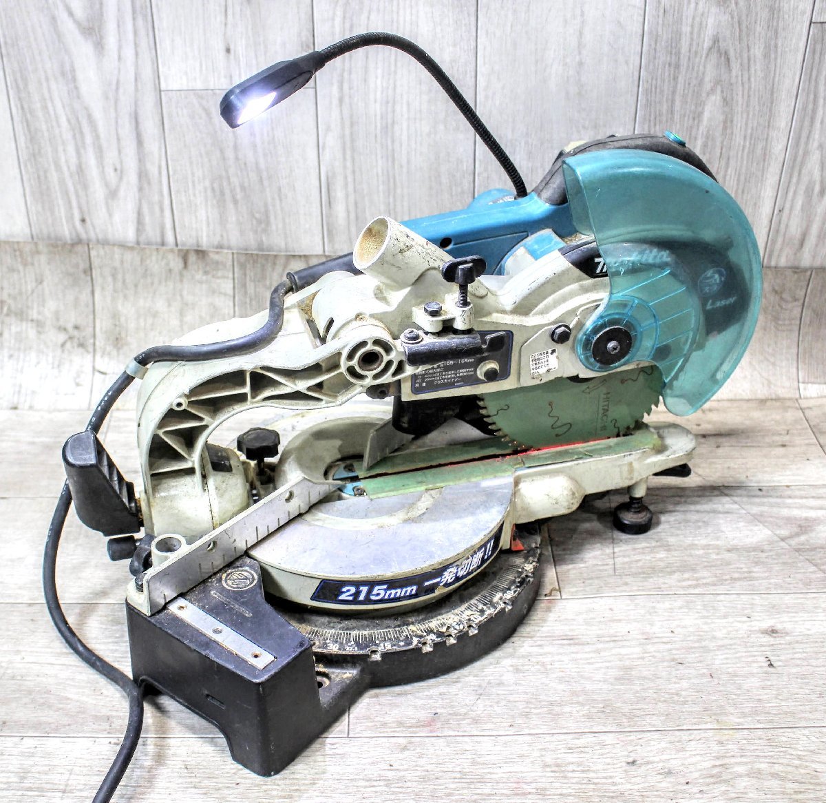 動作品☆マキタ(Makita) 165mm スライド丸のこ( チップソー 動作品☆マキタ(Makita) 165mm スライド丸のこ( チップソー