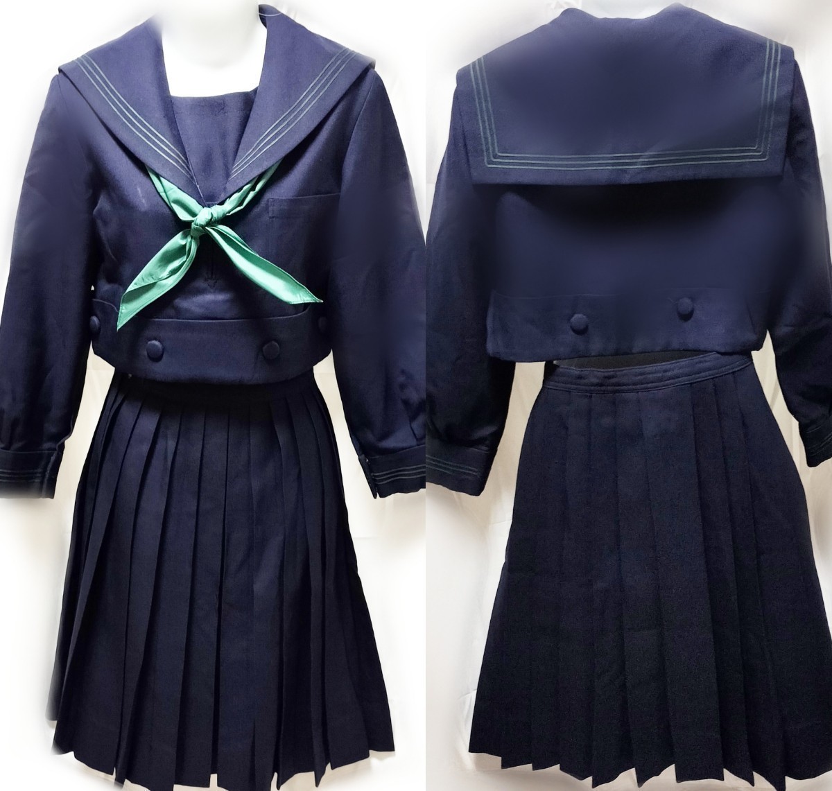 大阪府 樟蔭高校 セーラー服 学生服/制服/東大阪十坂