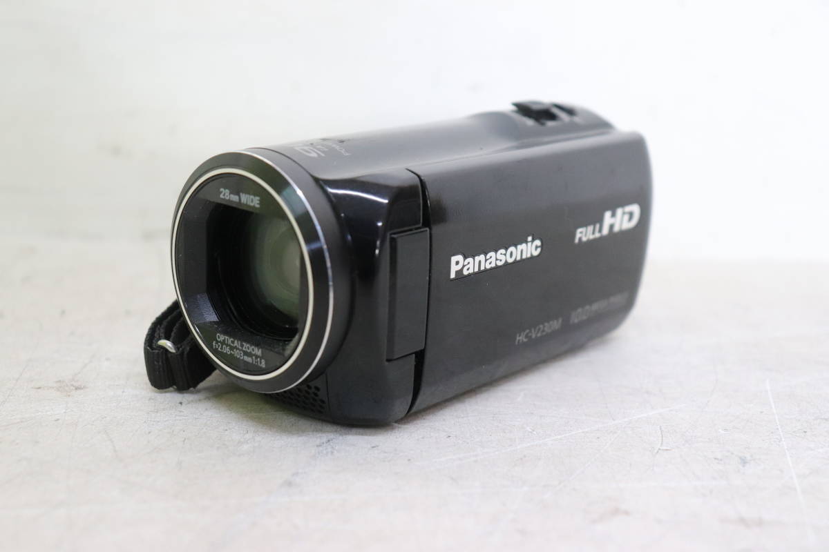 Y06/250 Panasonic パナソニック HC-V230M デジタルハイビジョン ビデオカメラ 2014年製 MEMORY/SDカード 録画/再生OK