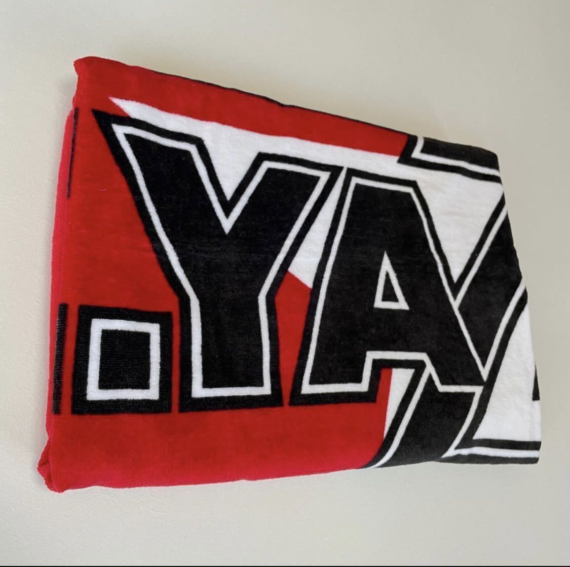 矢沢永吉☆ スペシャルビーチタオル(ロゴ星) レッド 矢沢永吉