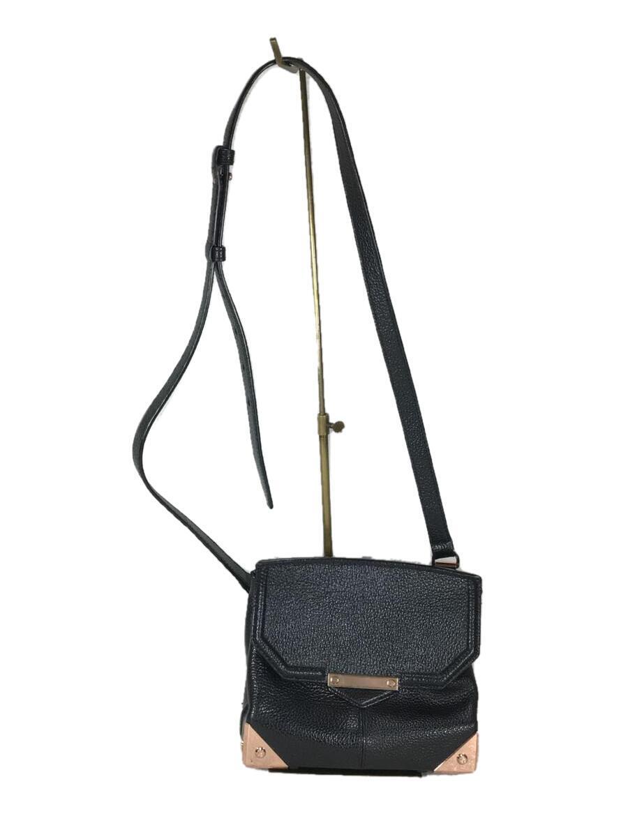 Alexander Wang◆ショルダーバッグ/レザー/BLK