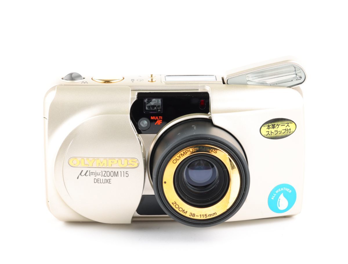 03619cmrk OLYMPUS μ [mju:] ZOOM 115 DELUXE コンパクトカメラ