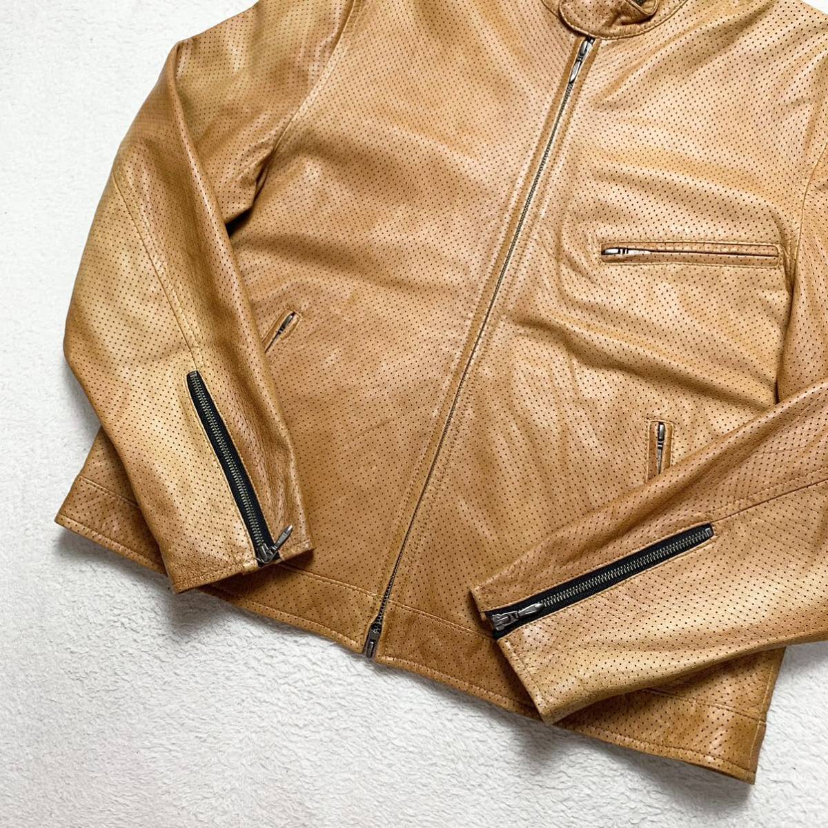 希少XL シャッフェン【極上のラムレザー】SCHAFFEN ライダース