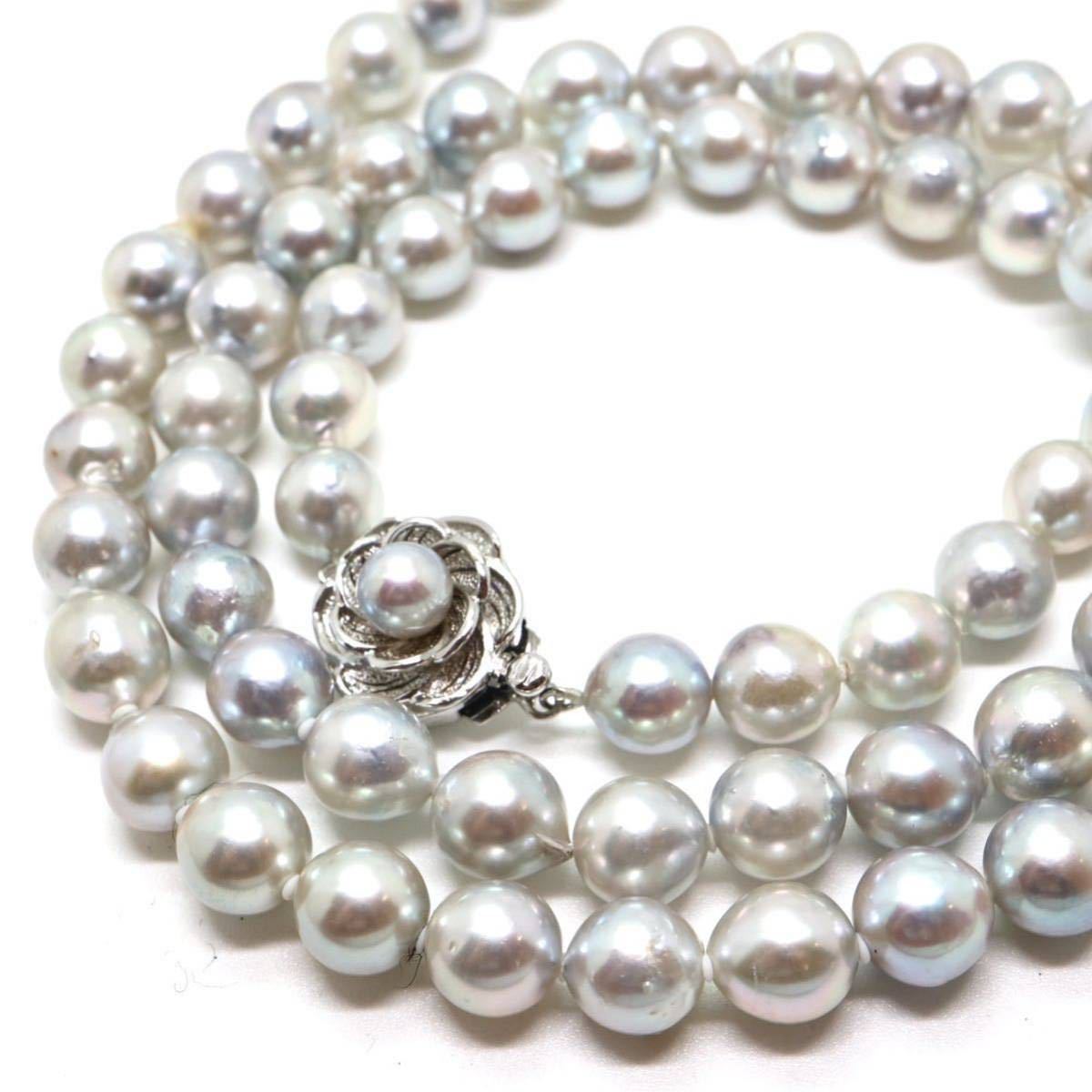 アコヤ本真珠ロングネックレス》D 8.5-9.0mm珠 90.6g 85cm pearl