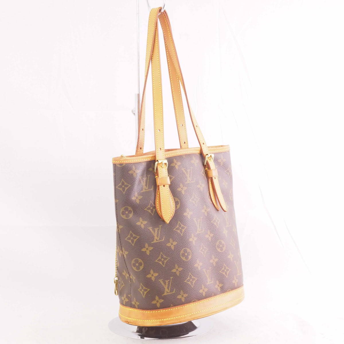 ルイ・ヴィトン モノグラム プチ・バケット PM LOUIS VUITTON バケツ型