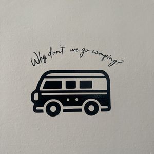 248.【送料無料】「キャンプに行こうよ？」カッティングステッカー キャンプ アウトドア