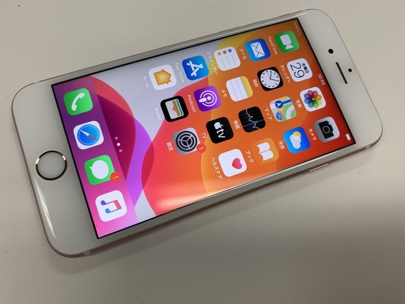 iPhone6s 16GB ローズゴールド バッテリー100% SIMフリー スマートフォン・携帯電話 美品バッテリー100%iPhone 6s 16GB SIM