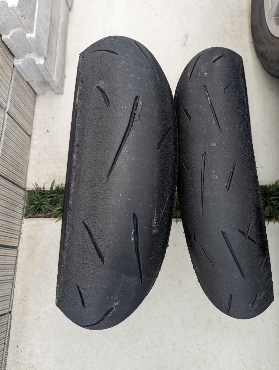 ダンロップα-13sp前後セット CBR250rr ninja250など 【公式通販】