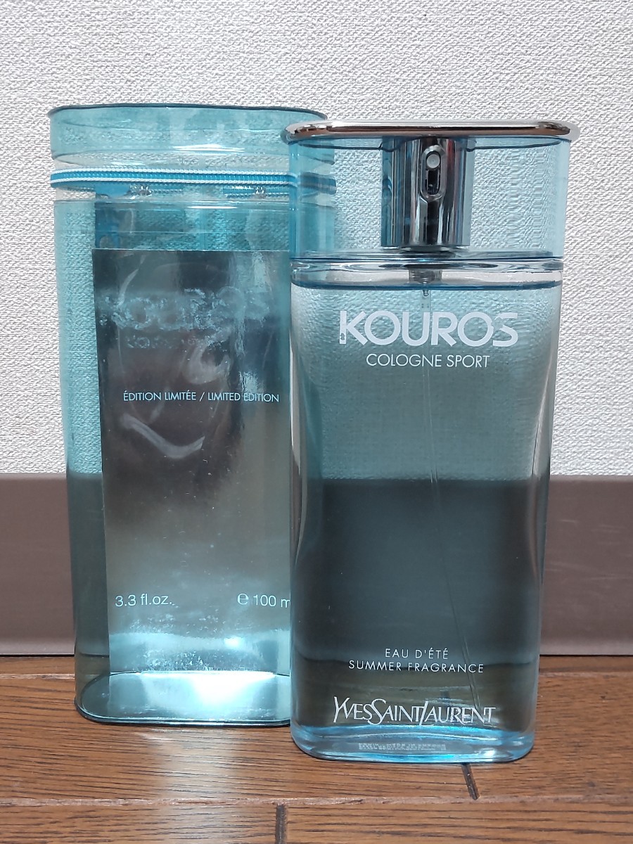 イヴサンローラン オーデコロン 100ml KOUROS 香水 昭和レトロ Kouros