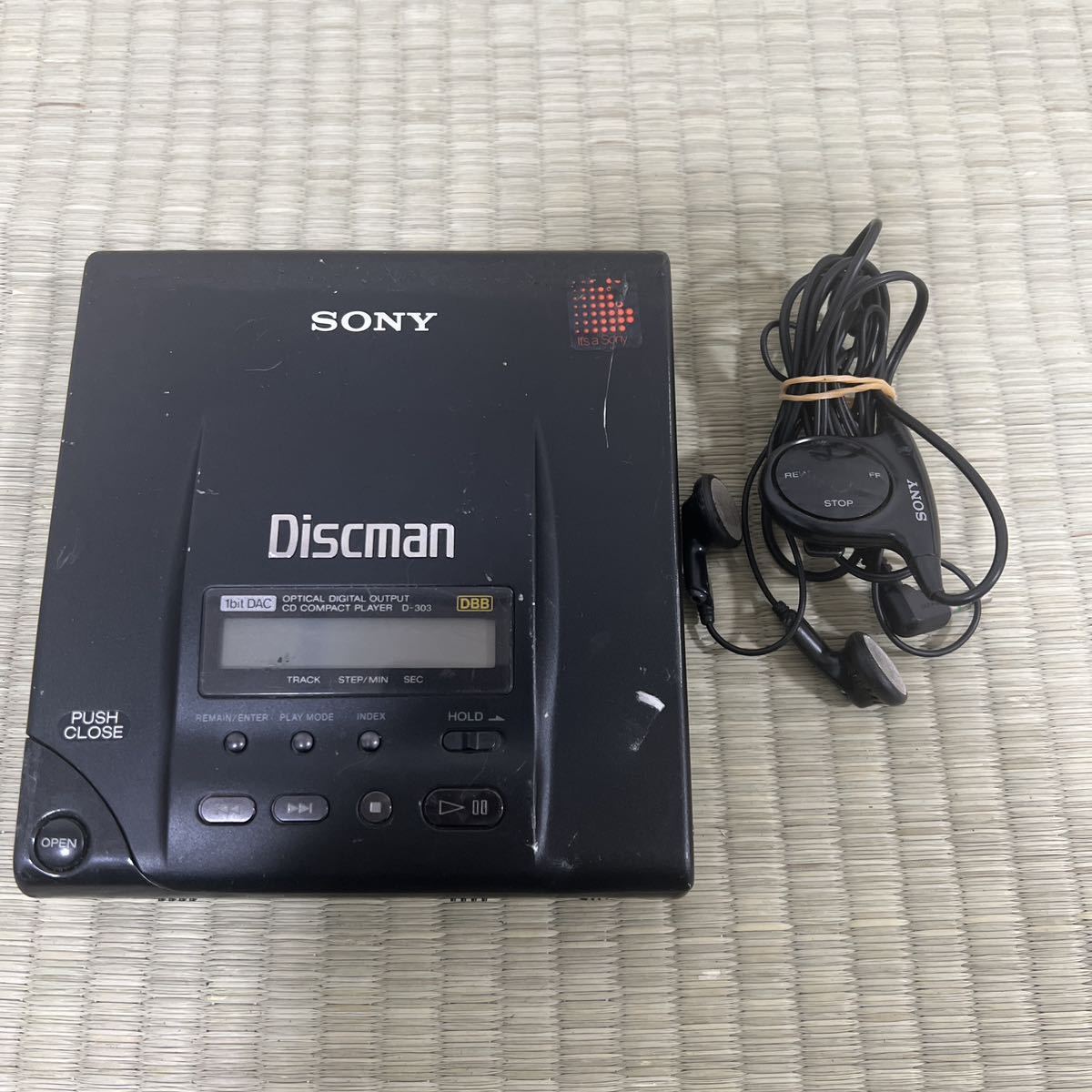 SONY DISKMAN D-303 レア　動作品 SONY DISKMAN D-303 レア 動作品 SONY DISKMAN D-303 レア動作品