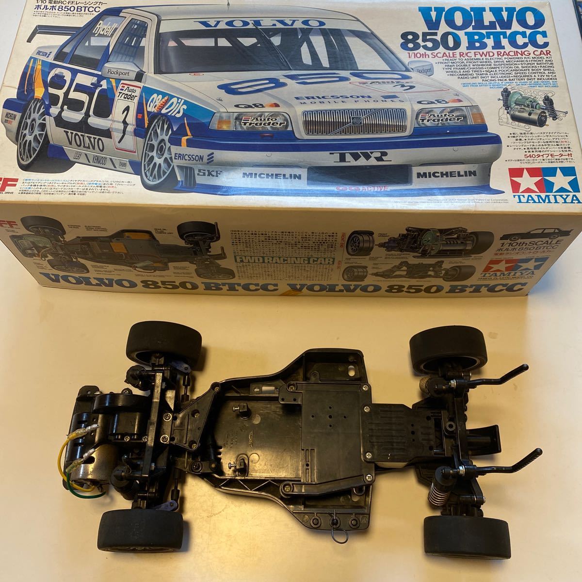 タミヤ ボルボ 850 BTCC FF ジャンク品 BTCC 1⁄10 タミヤ ボディ