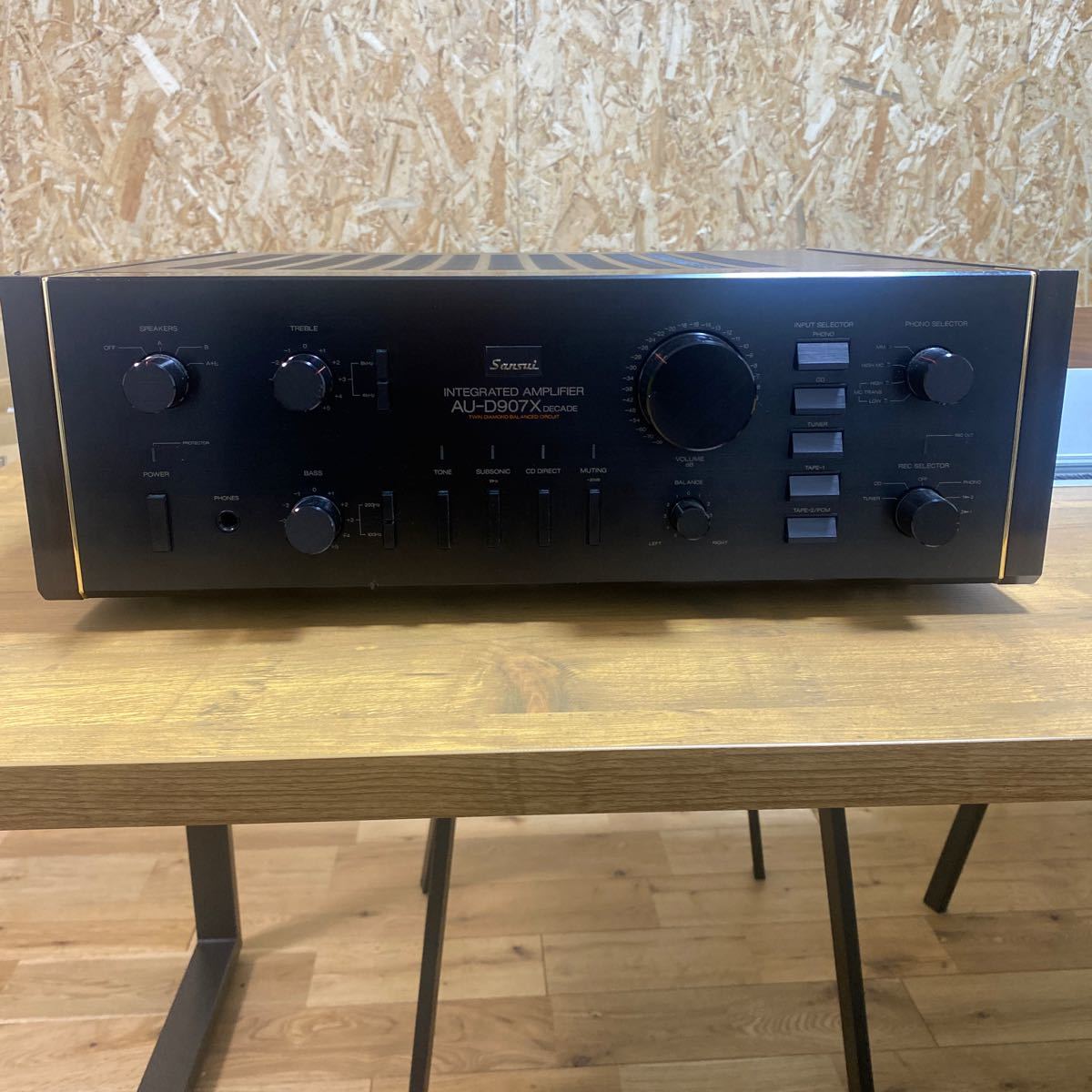 AU-D907X SANSUI DECADE Integrated Amplifier Specifications | eBay