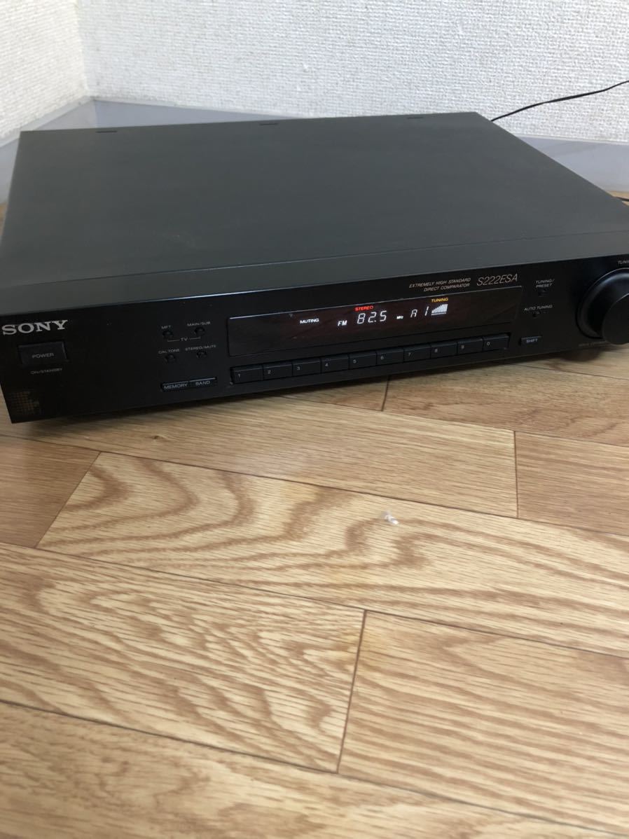 オーディオ機器 【】 SONY ソニー ST-S222ESA FM AMチューナー