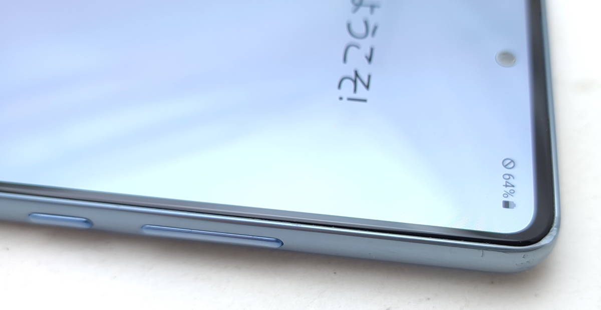 ジャンク Galaxy A53 SCG15 ブルー ◯判定 SIMカード読み込み不良