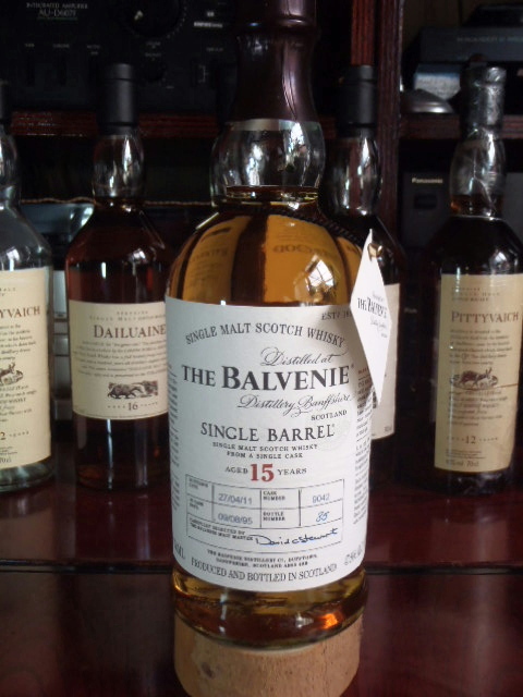 ザ・バルヴェニー 15年 47.8% 1995‐2011 シングルバレル 750ml THE