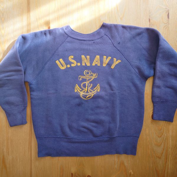 スペシャル ビックサイズ 50s us nevy スウェット スペシャル！ナス紺！50's～ US NAVY スウェット トレーナー
