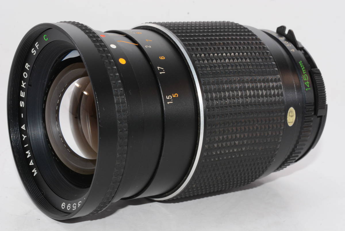 外観特上級】MAMIYA 645セコールC 145/4 SF #a11745 Mamiya C 145mm 45mm⁄