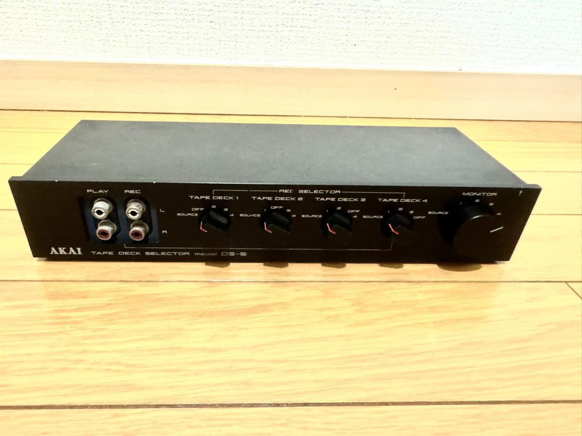 AKAI アカイ DS-5 テープデッキセレクター 「akai 赤井電機 現状品