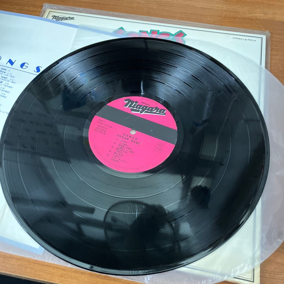 ○w36○ レコード 中古 LP ソングス Songs シュガー・ベイブ Sugar