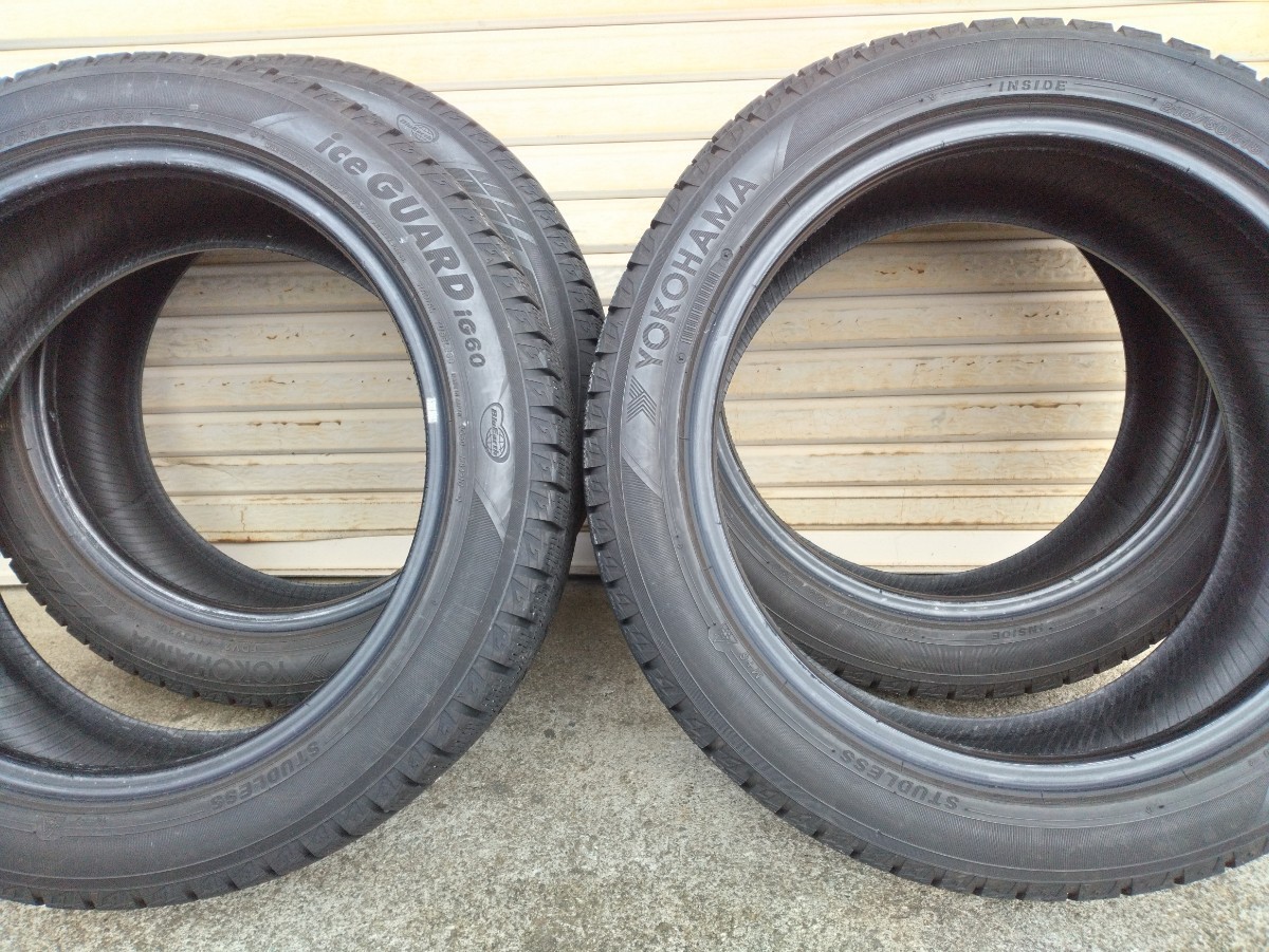  215/50R18インチ ヨコハマiG60 冬タイヤ タイヤ 個人宅発送不可 使われる方どうぞ 4本セット(中古)｜売買されたオークション情報、yahooの商品情報をアーカイブ公開 - オークファン 18インチ