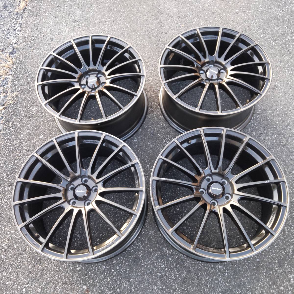 WedsSport ウェッズスポーツ SA-15R 8.5J-18 +48 5穴 PCD100 4本 86  