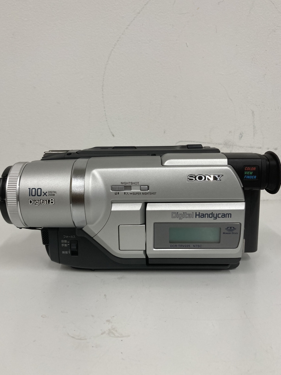 100円～☆SONY ソニー デジタル8 ビデオカメラ DCR-TRV225