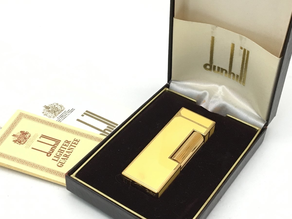 ダンヒル dunhill ライター ゴールド ヴィンテージ ゴールドカラー 