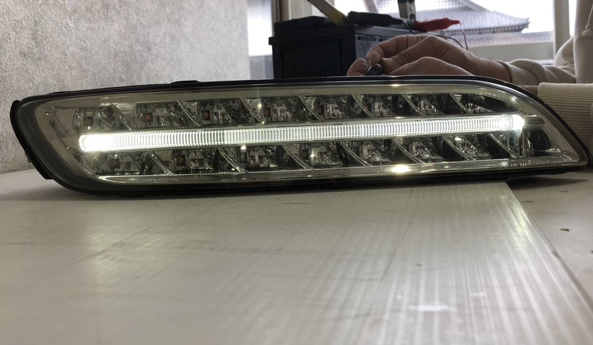 997前期 LED フロントウインカー、ポジション、フォグ 左右 ポルシェ 