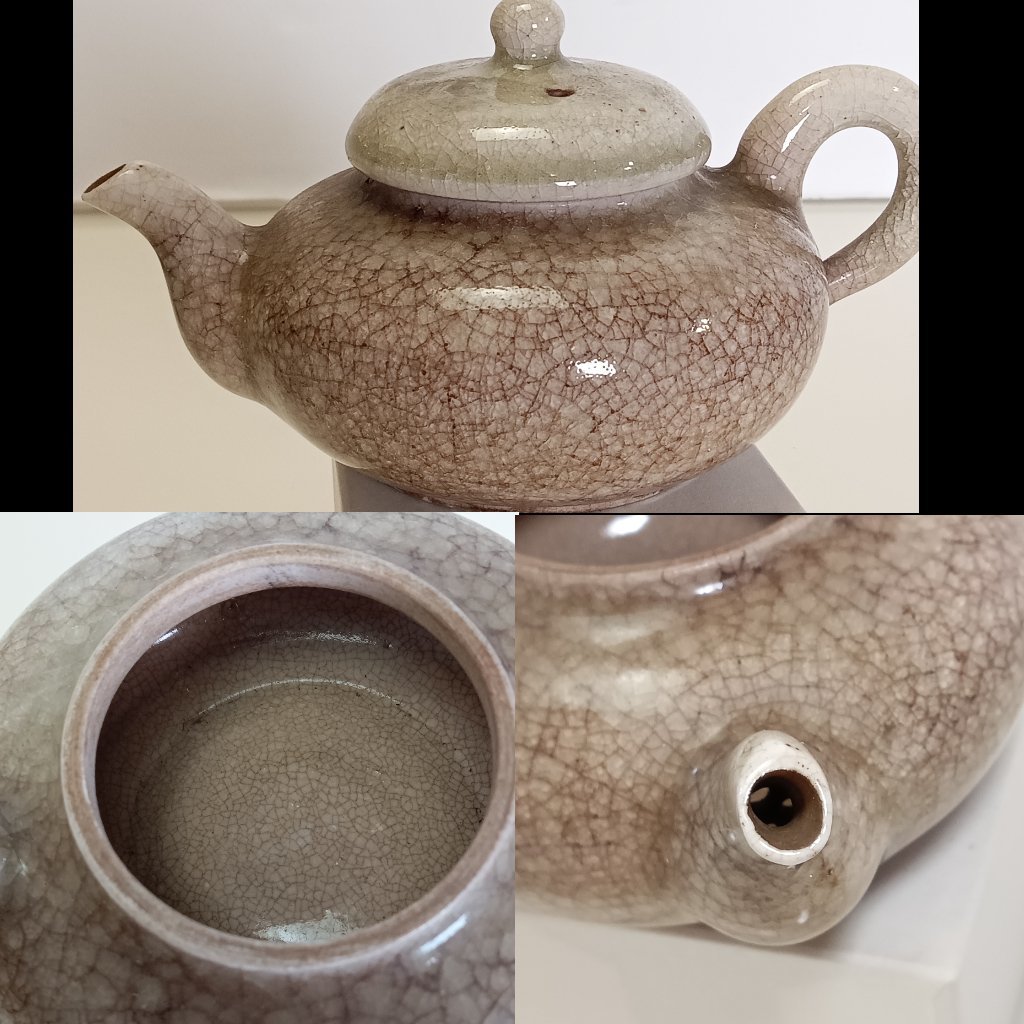 京焼茶器セット 平安竹泉 特注黒檀手作り盆付き 京焼茶器セット 平安竹