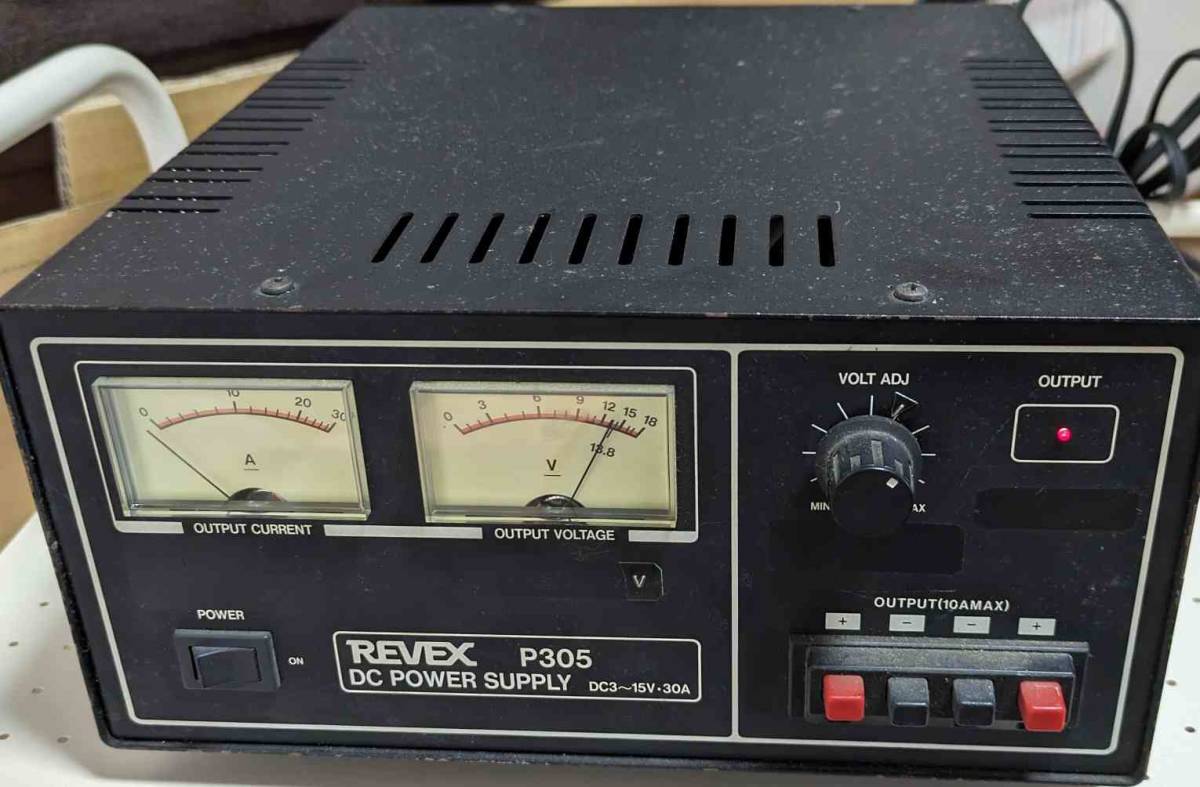 12V/30A　シリーズ電源　REVEX　P305_1