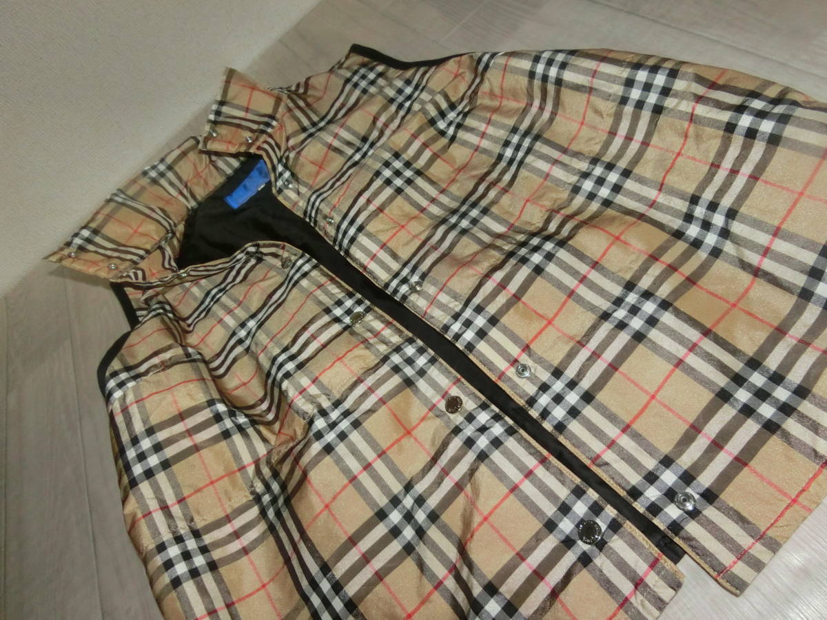 送料230円可☆バーバリーブルーレーベルベスト☆38☆BURBERRYBLUELABEL
