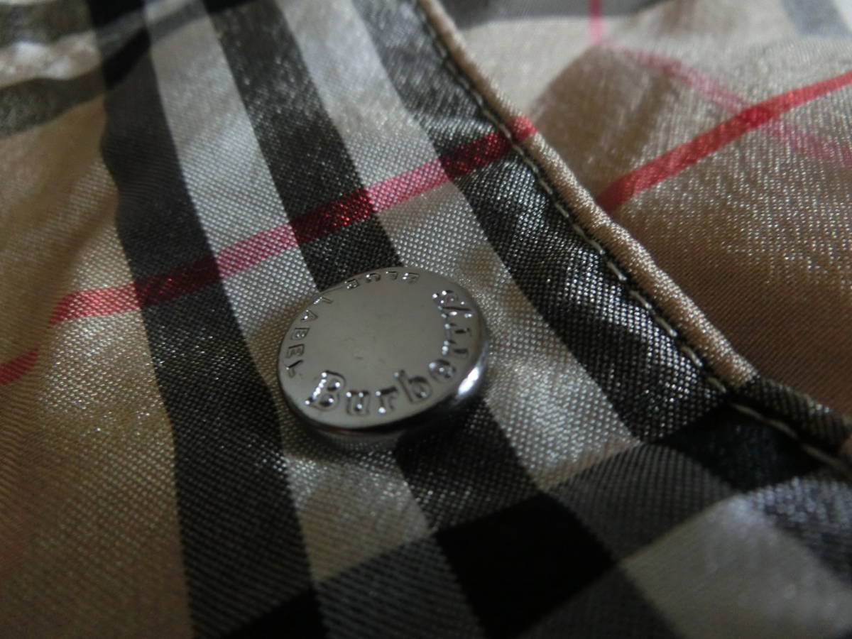 送料230円可☆バーバリーブルーレーベルベスト☆38☆BURBERRYBLUELABEL