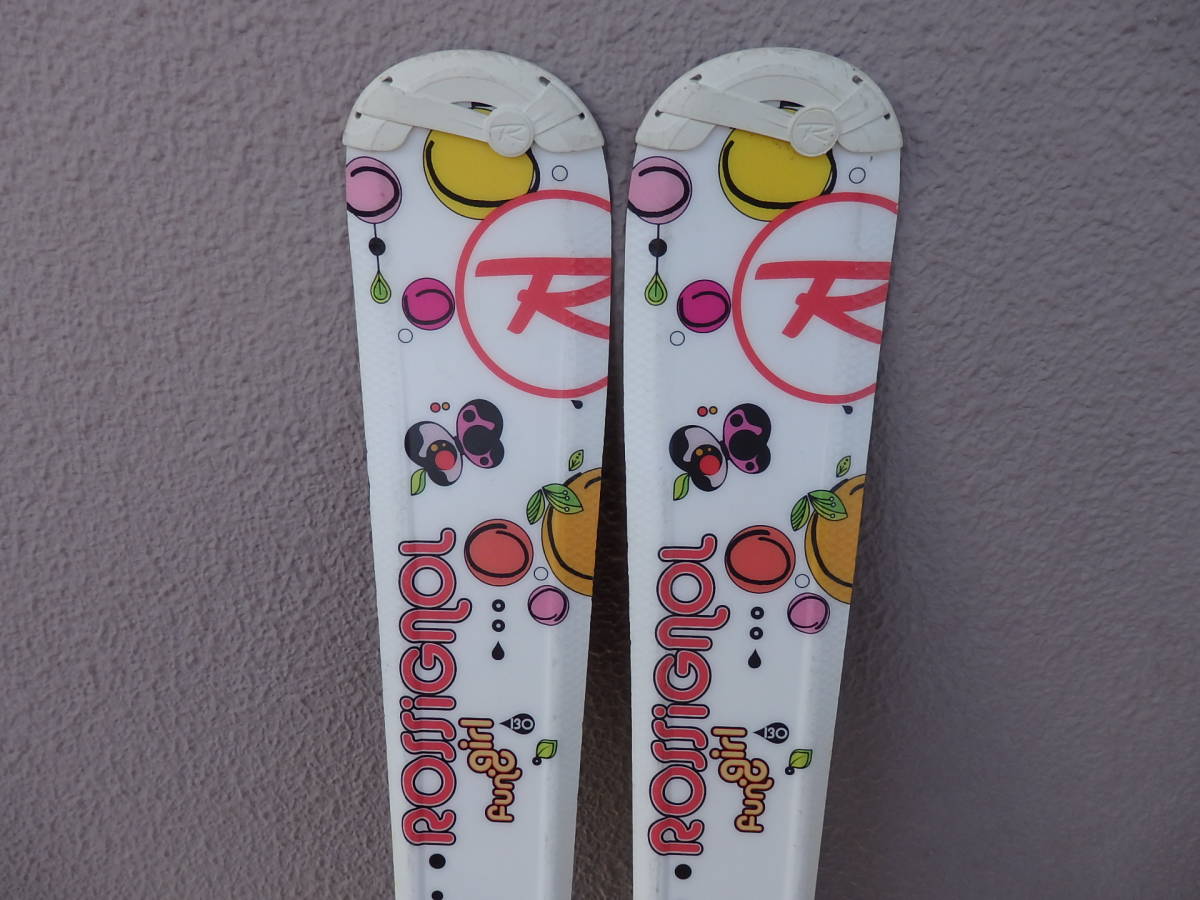 ROSSIGNOL ロシニョール ジュニア スキー板 ビンディングセット 130cm