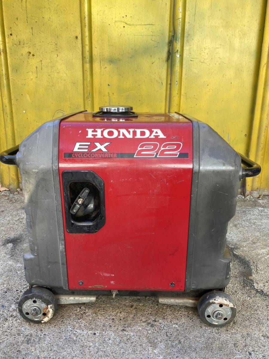 HONDA ホンダ 2.2kVA ガソリンエンジン発電機 EX22 ジャンク品(発電機)｜売買されたオークション情報、yahooの商品情報を ...