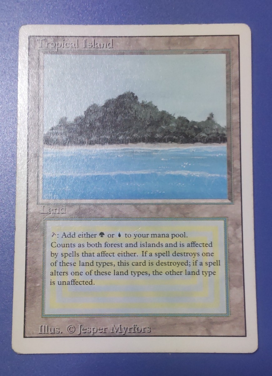 MTG　Tropical Island [3ED]　英語版　１枚