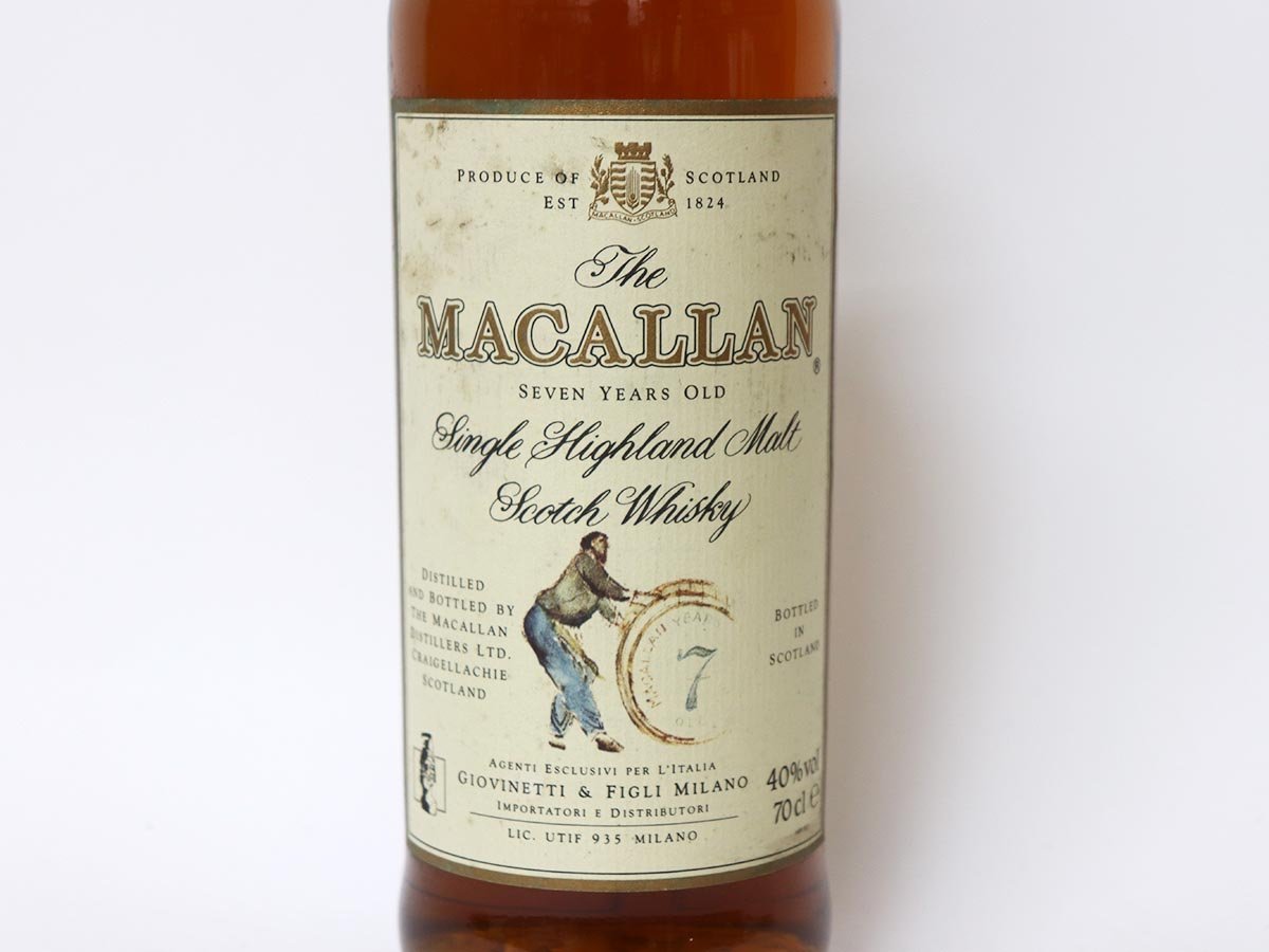 マッカラン MACALLAN 未開栓 7年 ジオベネッティ ザ Yahoo 