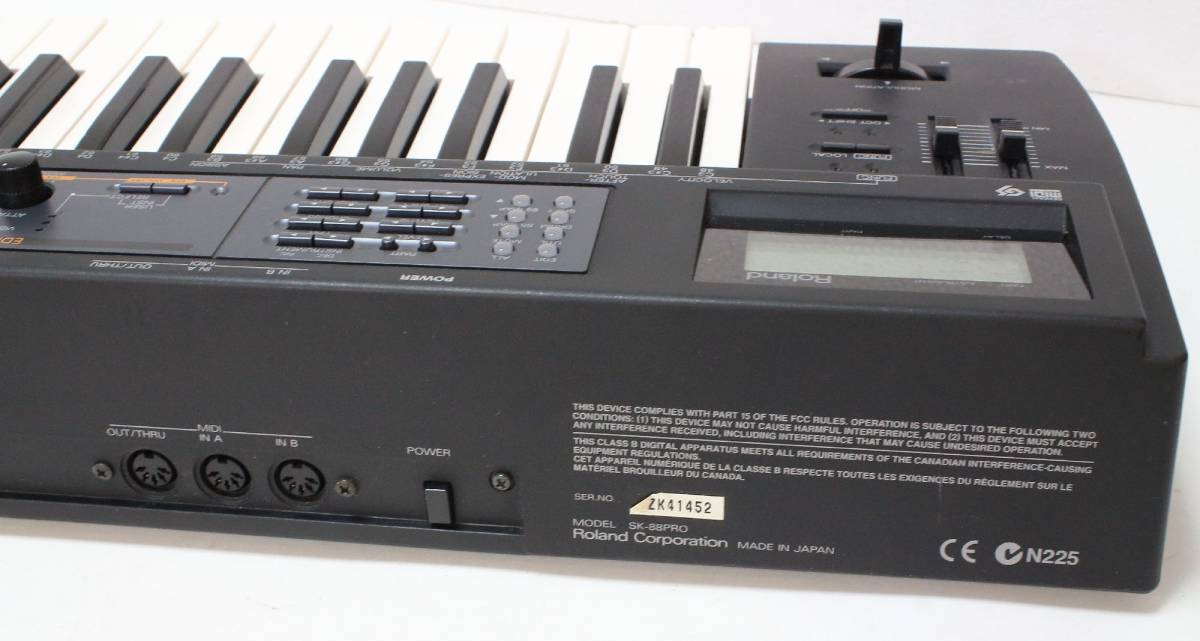 ◇ Roland キーボード サウンドキャンバス SK-88 Pro ◇MHD13474