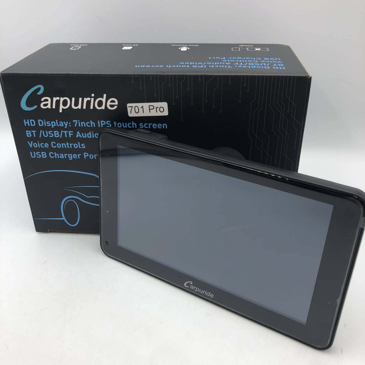 通電確認済】CARPURIDE 701Pro カーオーディオ 7インチ ディスプレイ 