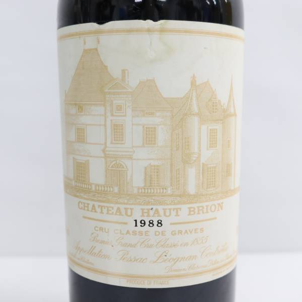 Chateau CHATEAU HAUT BRION（シャトーオーブリオン）1988 12.5
