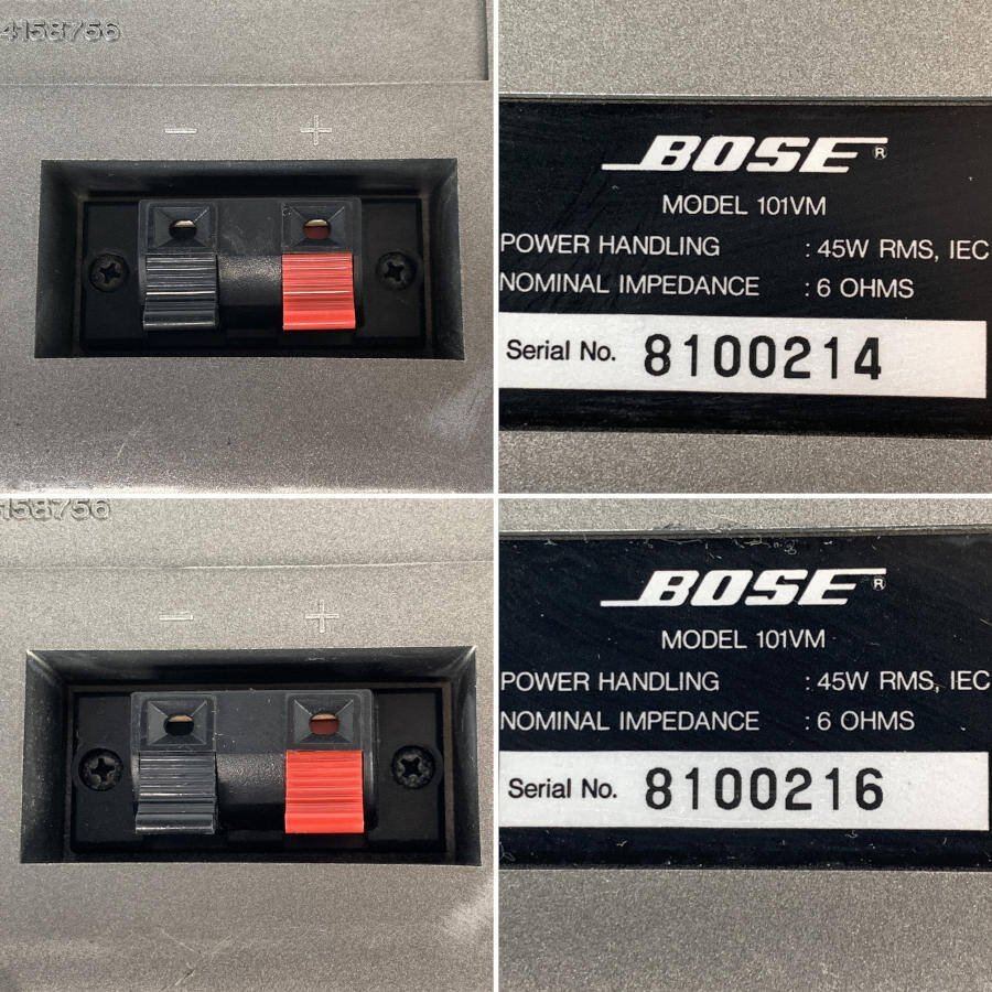 BOSE 101VM ボーズ スピーカー Bose ペア 新品 101MM フルレンジ