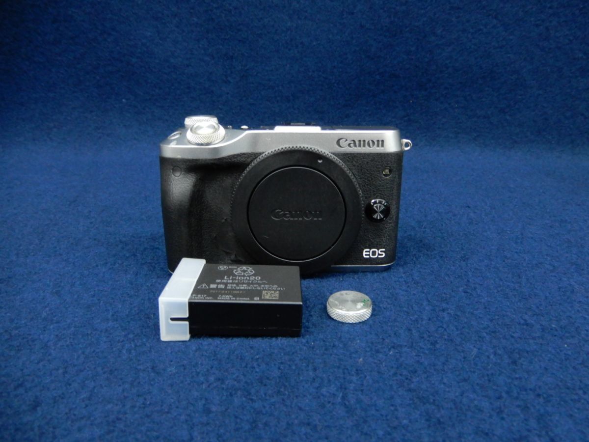 ☆Camera52 Canon EOS M6 バッテリー付☆キャノン/電源入りません