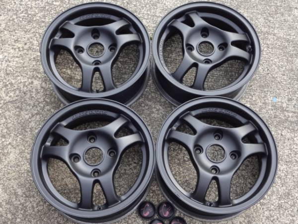 絶版 希少 軽量☆スズキスポーツ タイプC 14in 5.5J カプチーノ(純正品