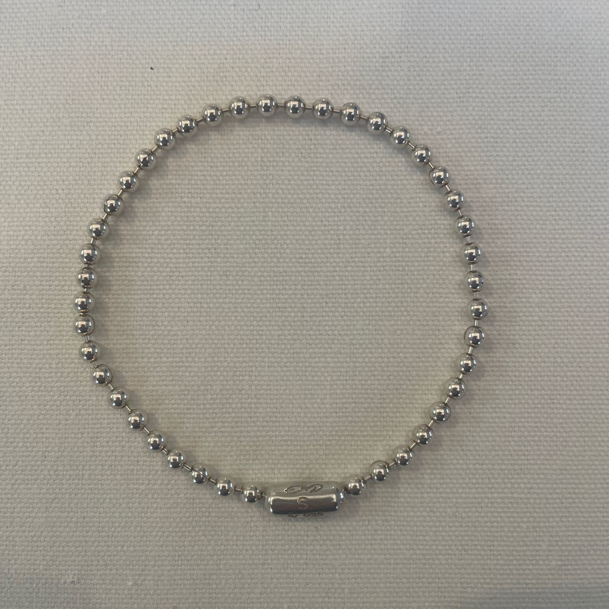 TAKAHIROMIYASHITATheSoloist. ball chain bracelet タカヒロミヤシタソロイスト シルバー925 ボールチェーン ブレスレット