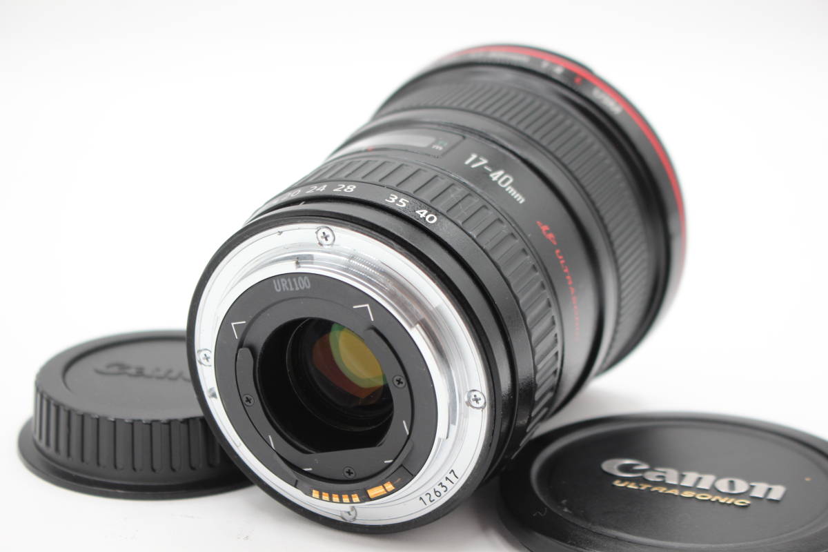 極上品◇Canon EF 17-40mm F4 L USM◇8080 【公式通販】