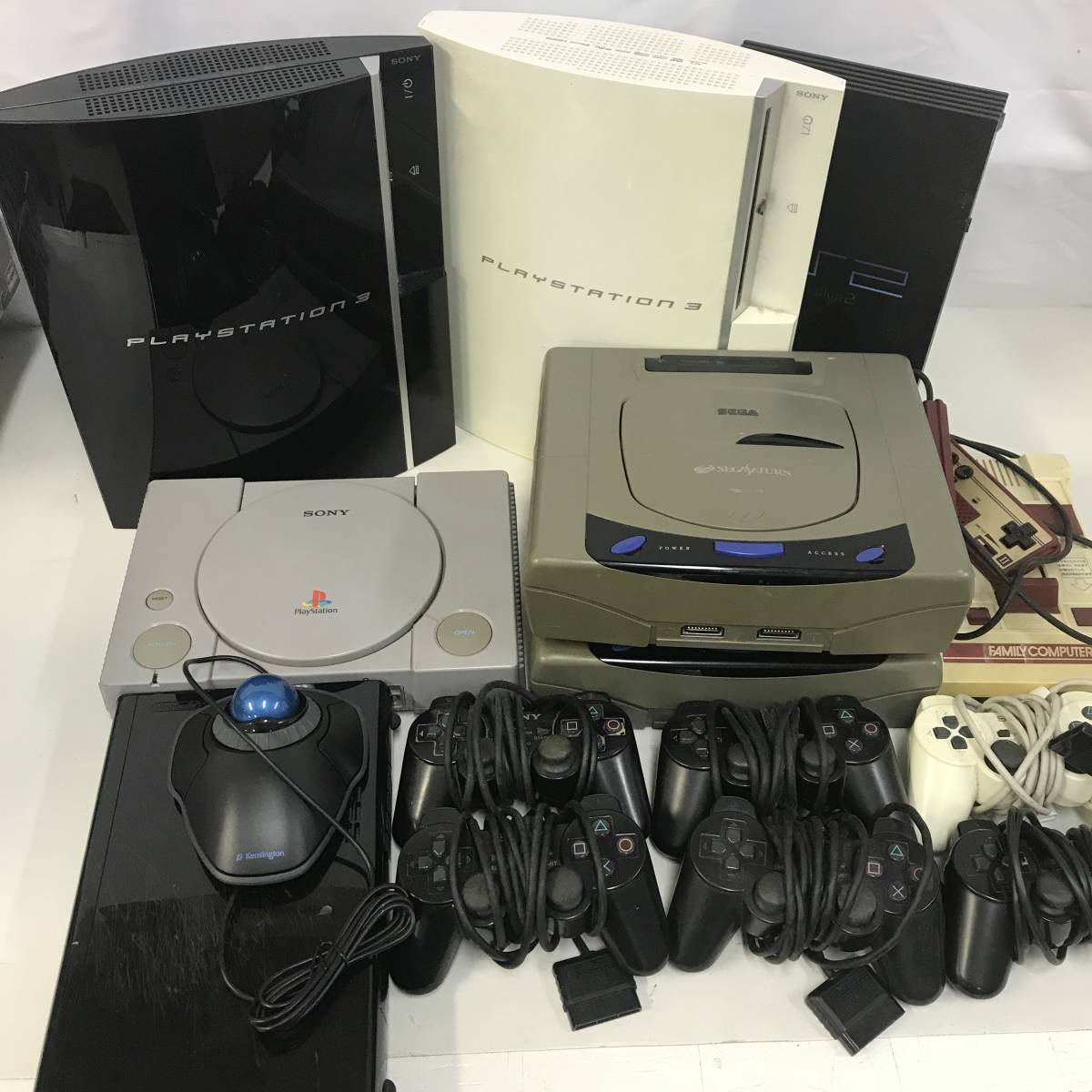 24 ジャンク品 Playstation3 セガサターン 他 本体 まとめ セット 中古