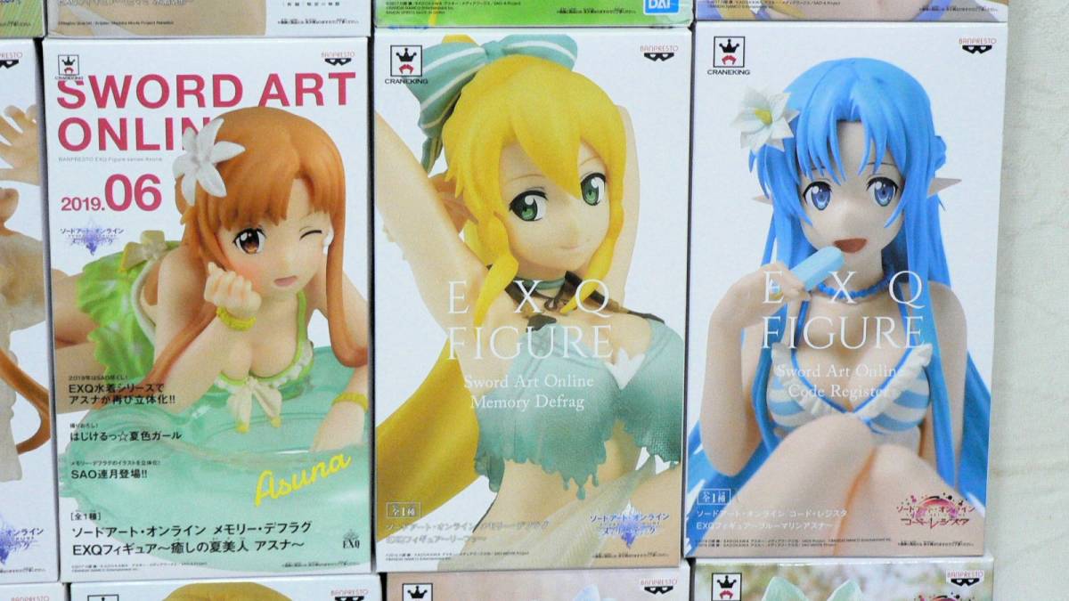 美少女フィギュア□□18体 まとめて大量セット 未開封品 SAO アイマス