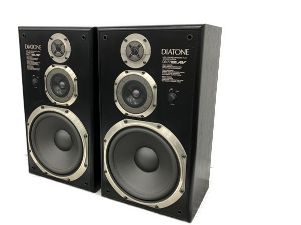 DIATONE DS-77EXV 3ウェイ スピーカー ペア ダイアトーン 音響機器